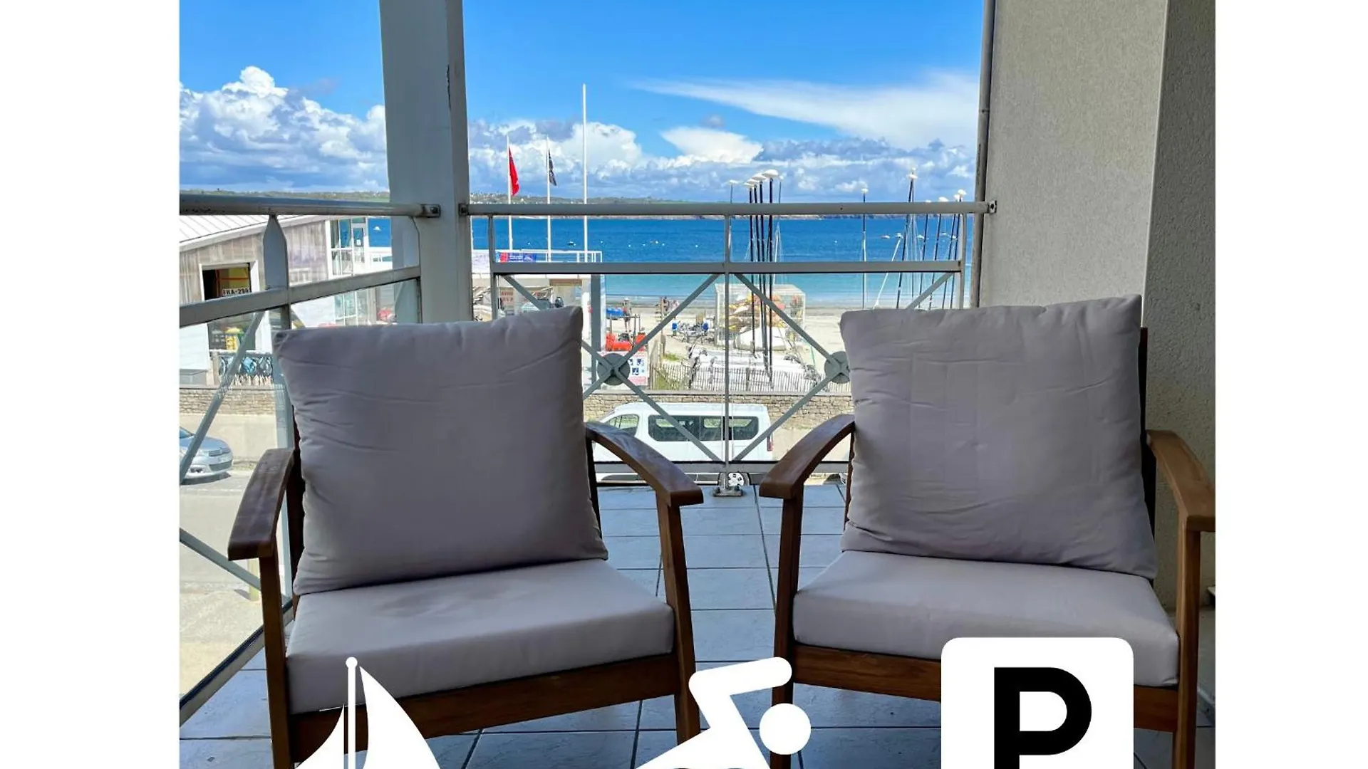 Appartement Cosy, Terrasse Vu Mer, Piscine, Sauna - Warmhouse location